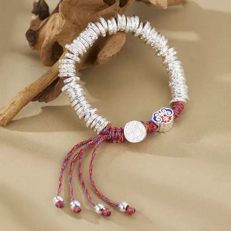 爆款平安扣盘缠招财纳福编绳手链 8127