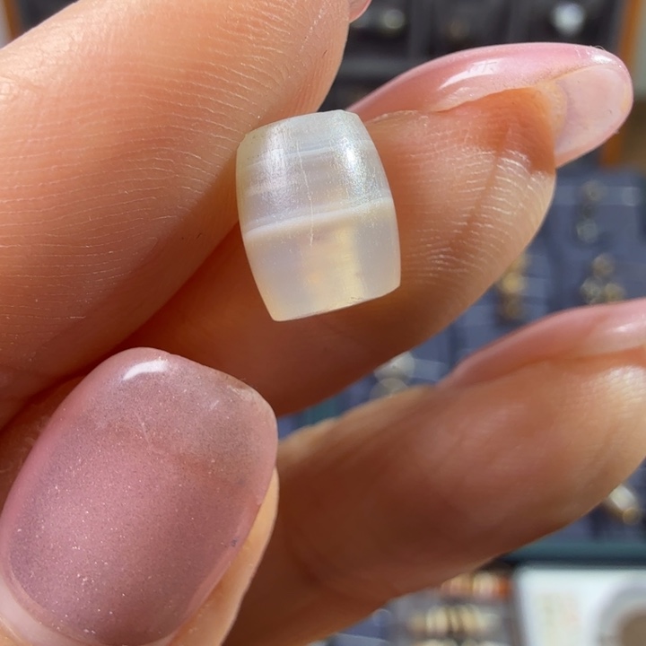 石英质玉一线玛瑙未镶嵌