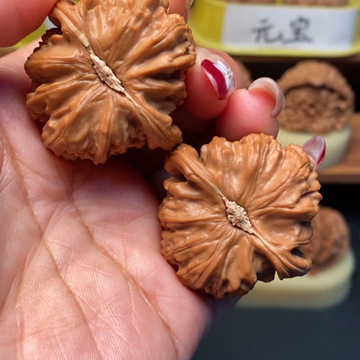 吊坠文玩核桃40白狮子