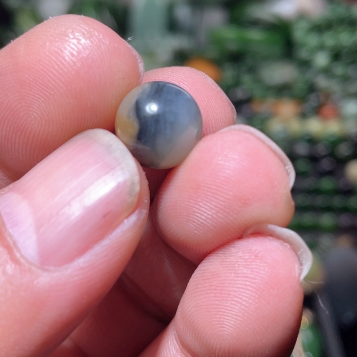 和田玉单珠卡12未镶嵌牧*人