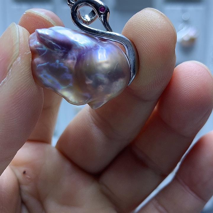 是***呀淡水珍珠巴洛克未镶嵌