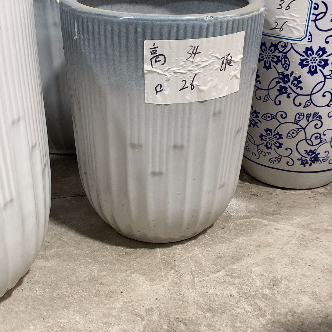 高温陶瓷花盆微瑕