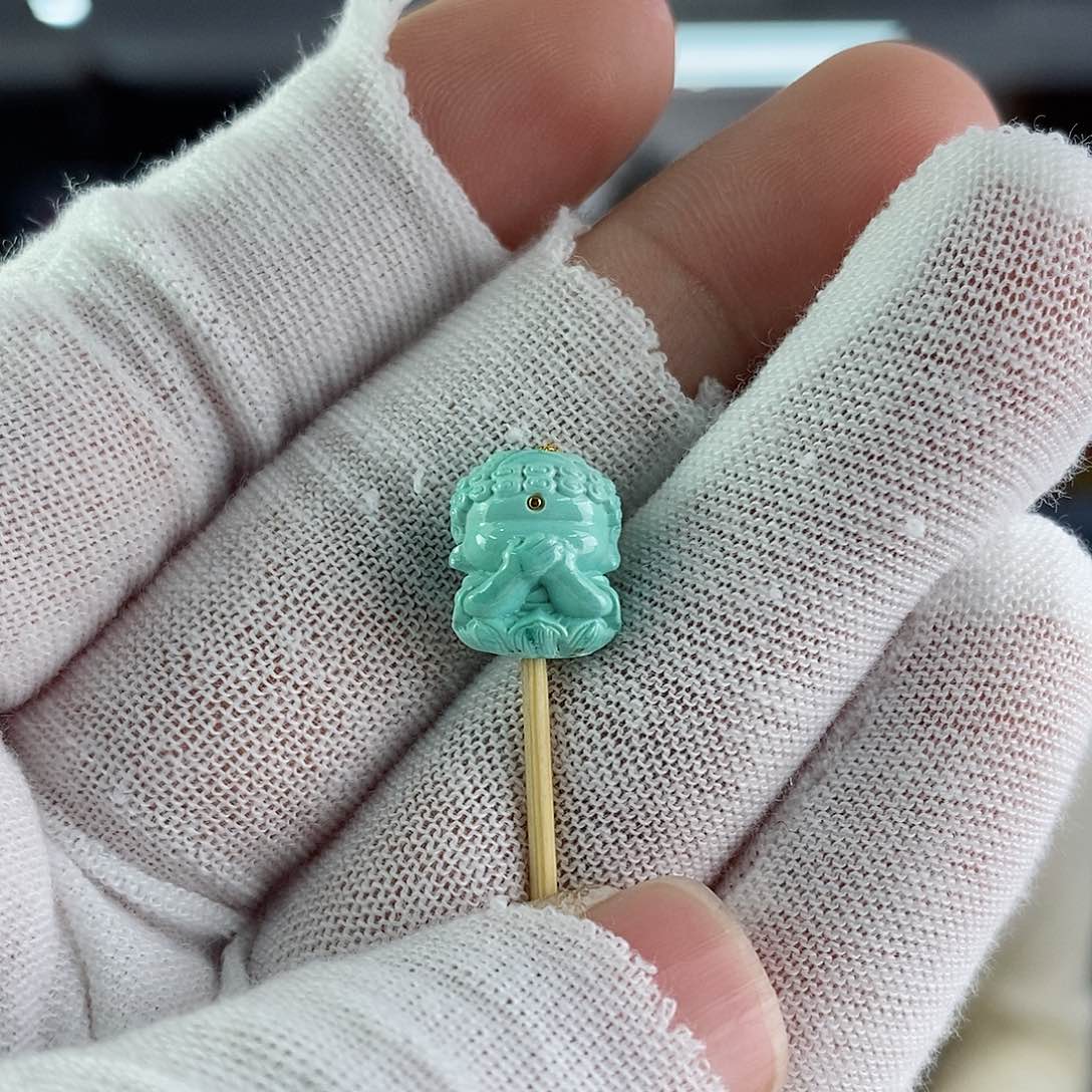 绿松石珠宝奇石未镶嵌