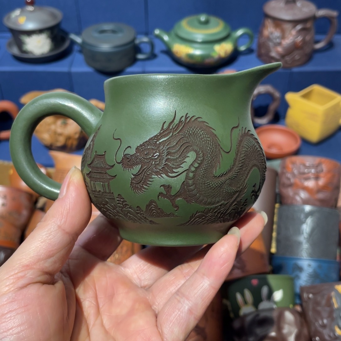 原矿紫砂手工主人杯