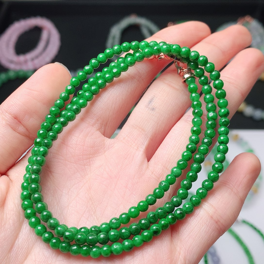 翡翠未镶嵌手链翡翠