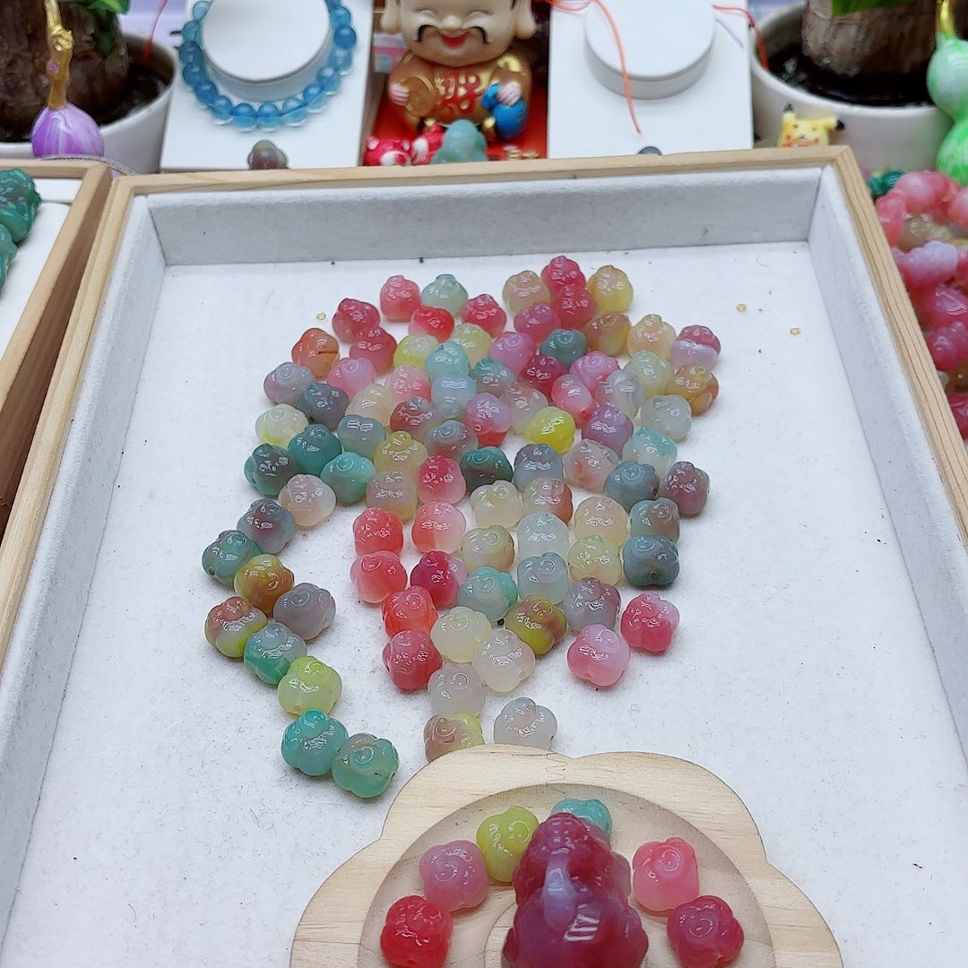 *****玛瑙/玉髓未镶嵌手链盐源23