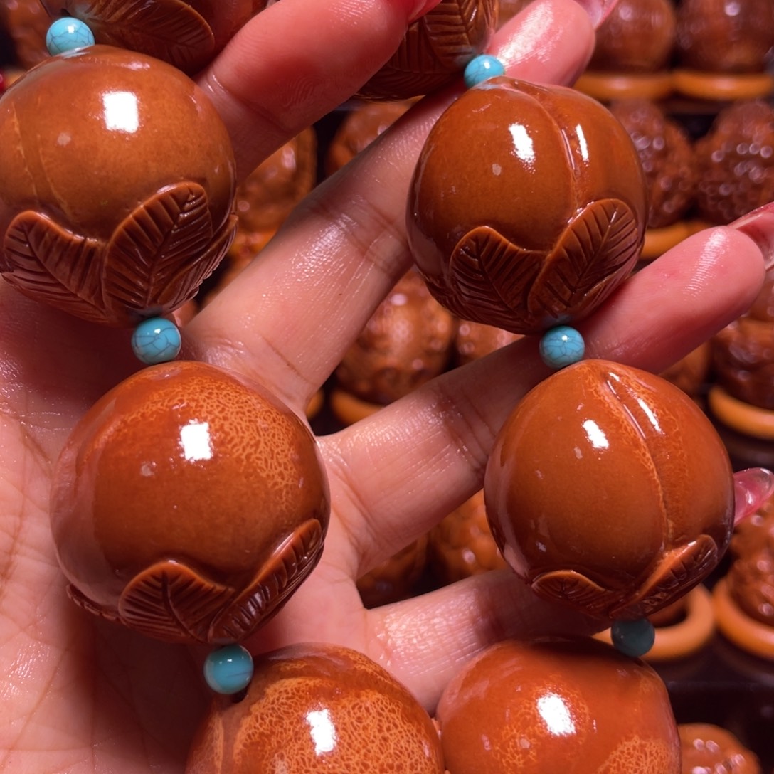 界***司橄榄核手串/手链寿桃