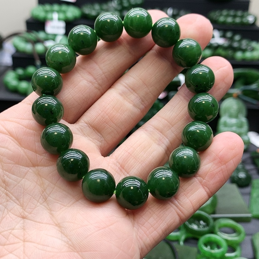 【闪购商品】和田玉（碧玉）手链未镶嵌