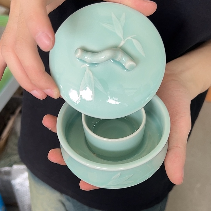 小米茶器龙泉青瓷