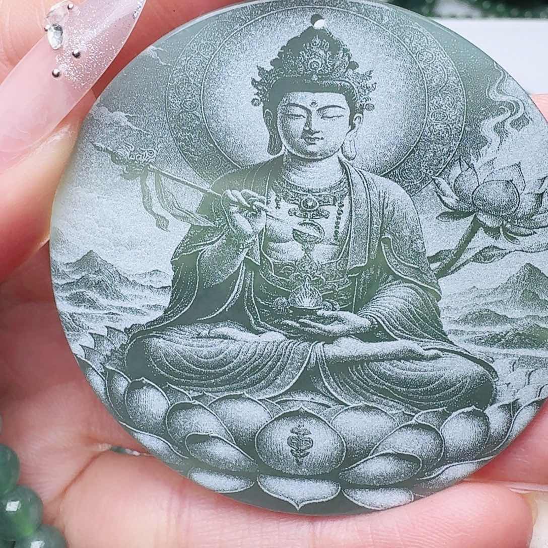 =***=翡翠未镶嵌颈饰11