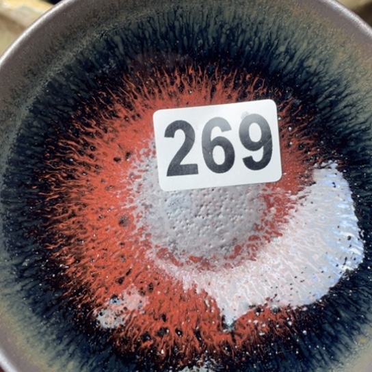 茶盏沐雨茶器柴烧主人杯