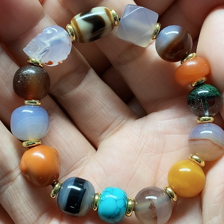 玛瑙/玉髓珠宝半成品未镶嵌