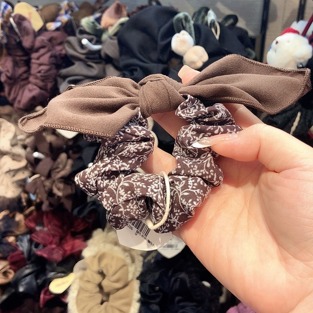 布艺铁合金碎花发圈