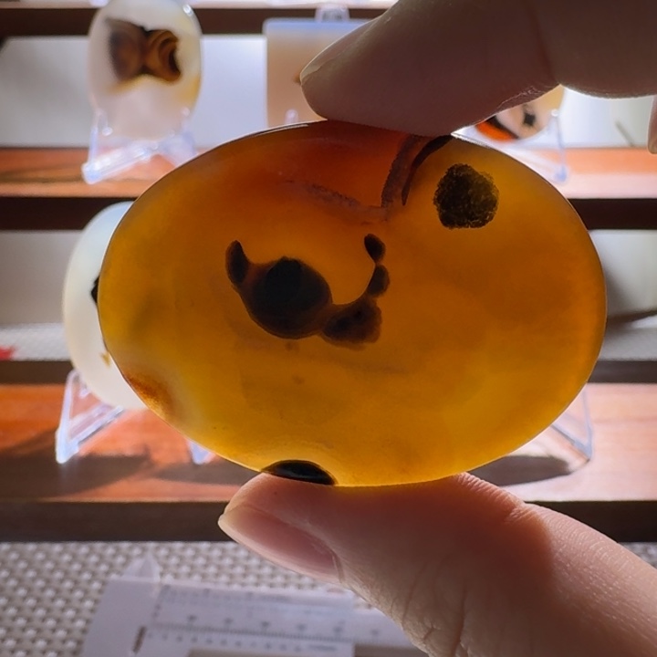 玛瑙/玉髓合金颈饰