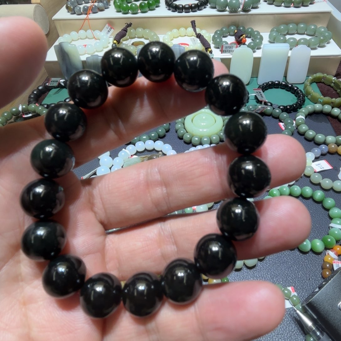 和田玉手链未镶嵌