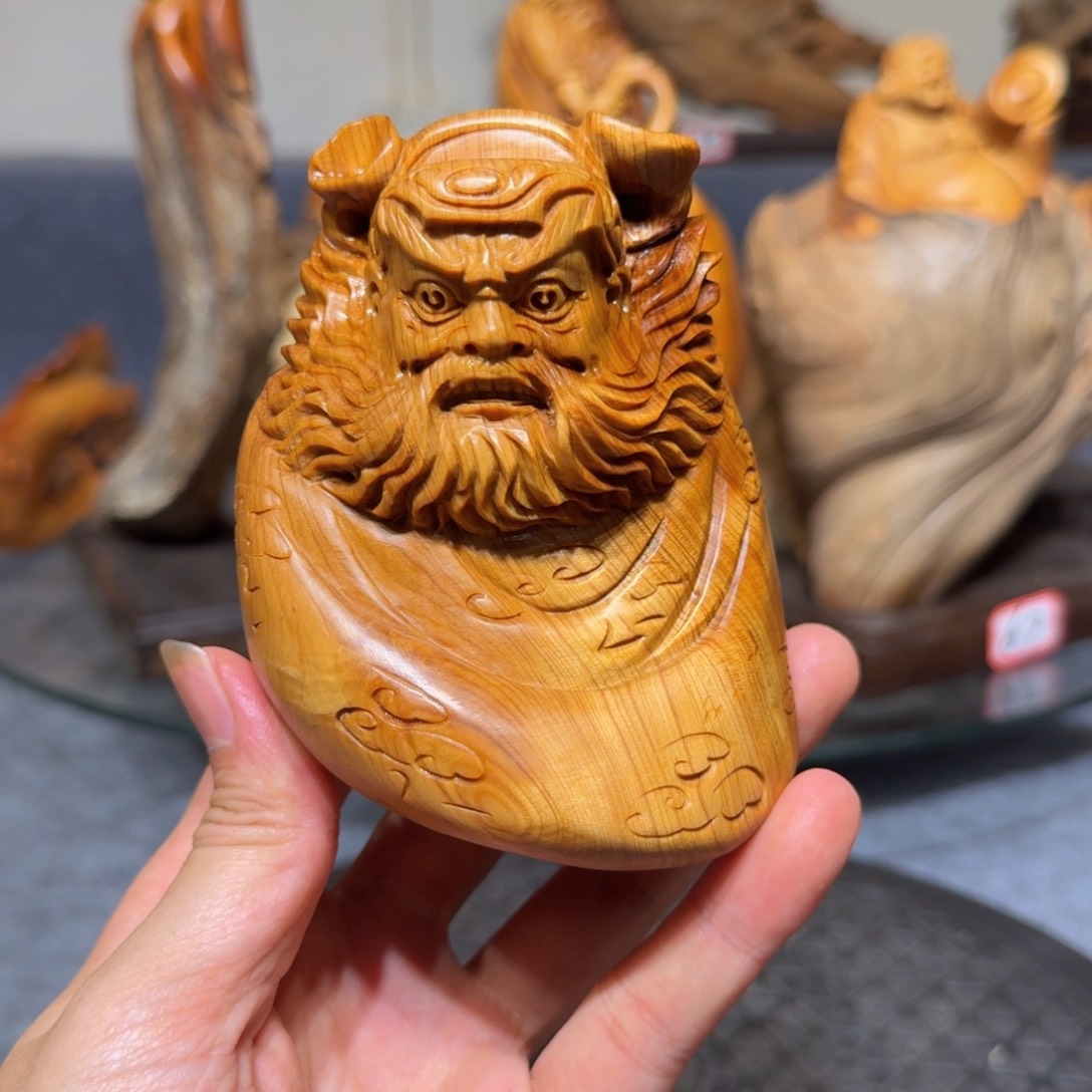 柏木（崖柏）崖柏手把件摆件