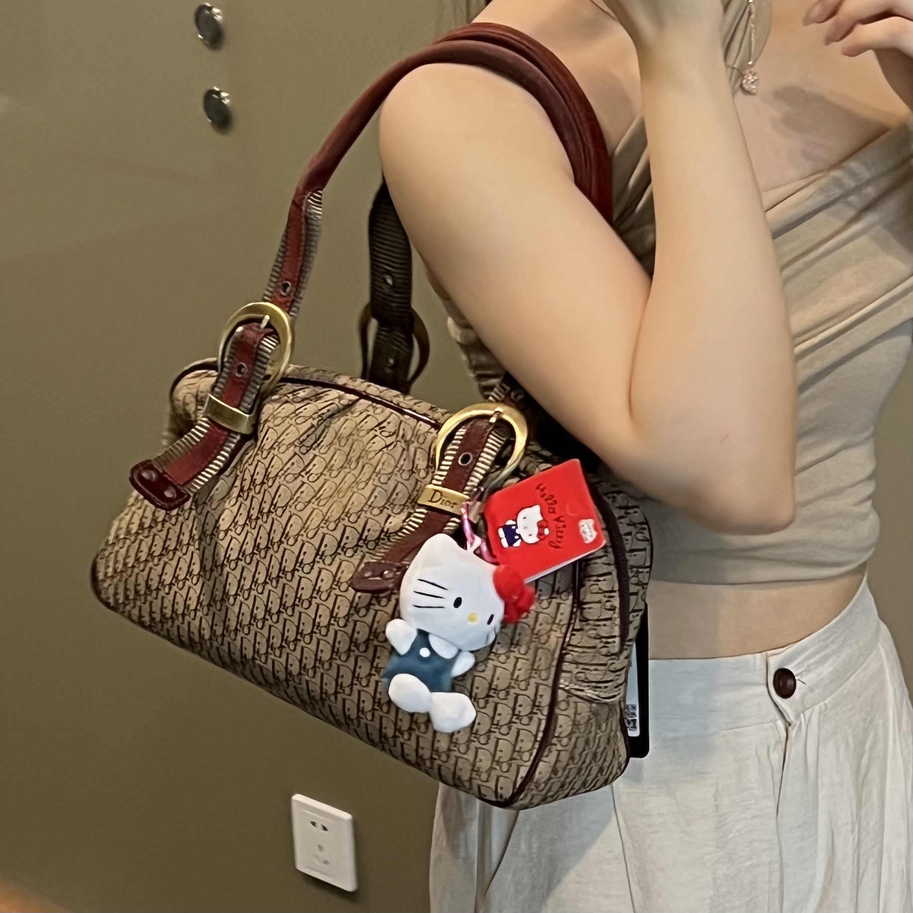 95新 DIOR/迪奥 dior老花手提包/4755005