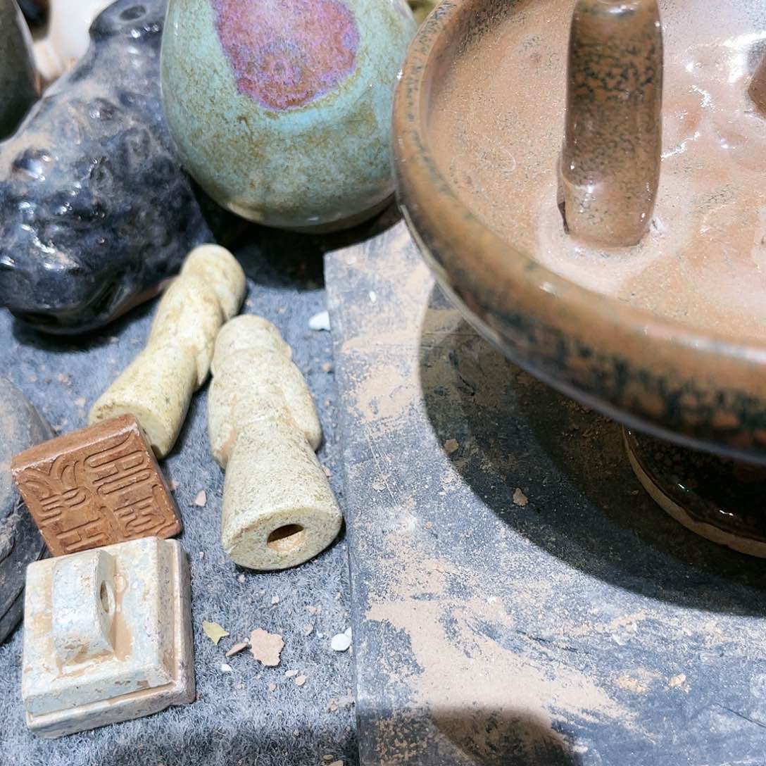 定*瓦当摆件茶台的一