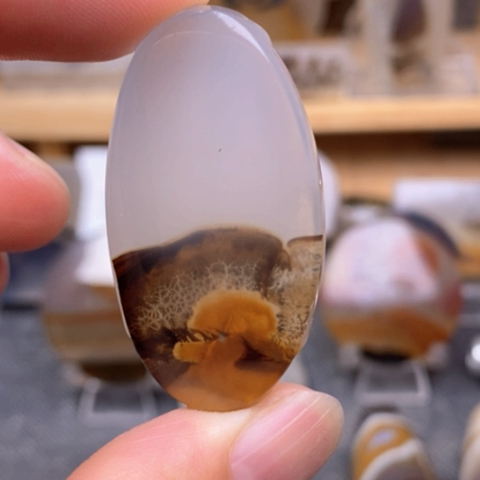 玛瑙/玉髓吊坠(不含链)未镶嵌