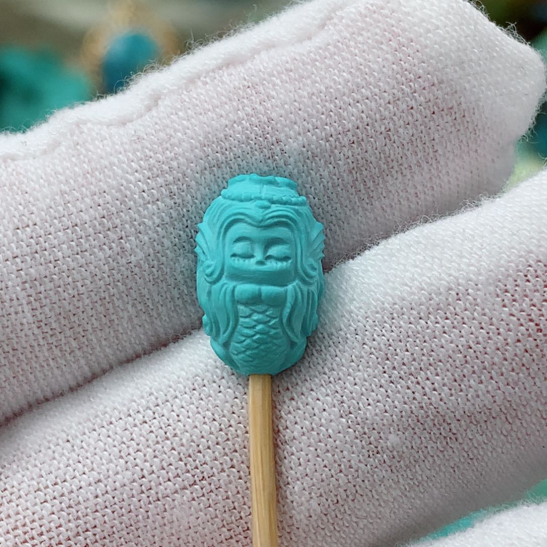 绿松石珠宝奇石未镶嵌