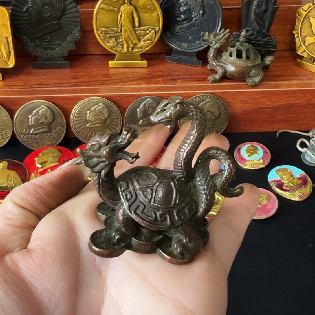 金属紫红铜铜摆件