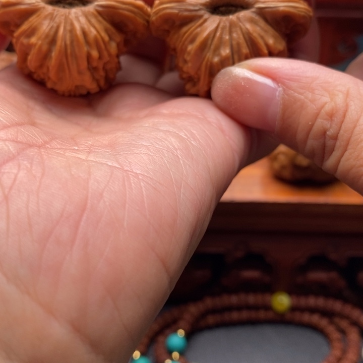 八***～文玩核桃把件四座楼