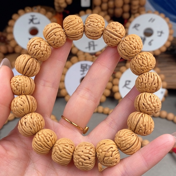 桃核手串荔枝王16……