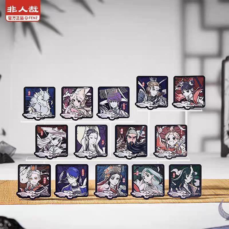 《非人哉》神仙同游系列镜面亚克力徽章盲盒