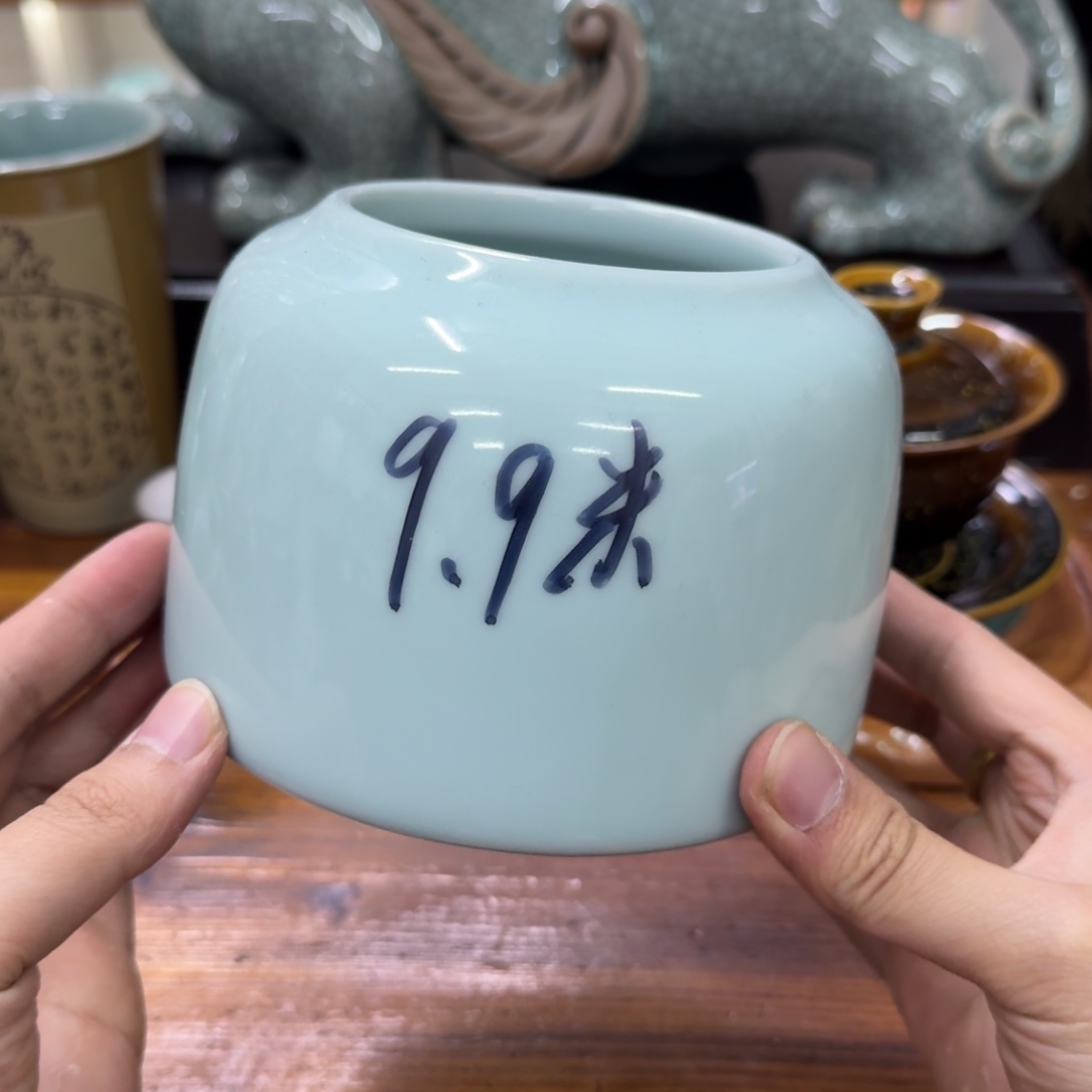 龙泉青瓷茶具微瑕78993