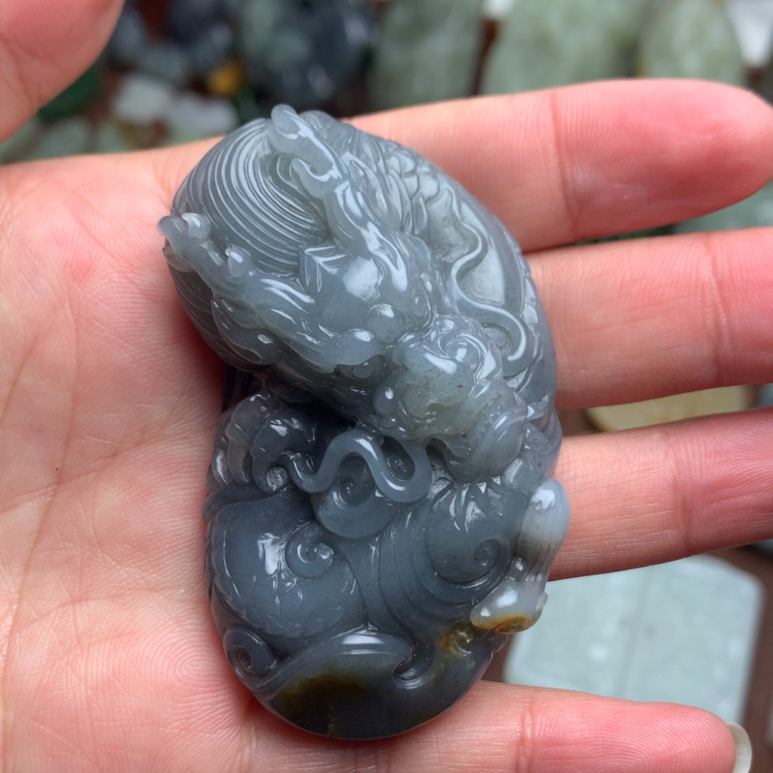 和田玉挂件未镶嵌