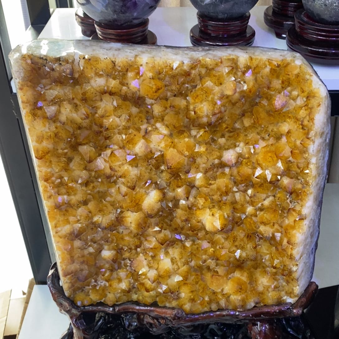 水晶摆件婷未镶嵌