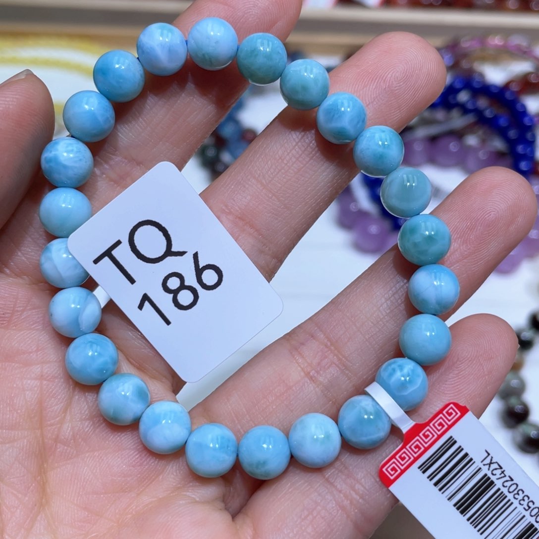 针钠钙石（海纹石）手链未镶嵌