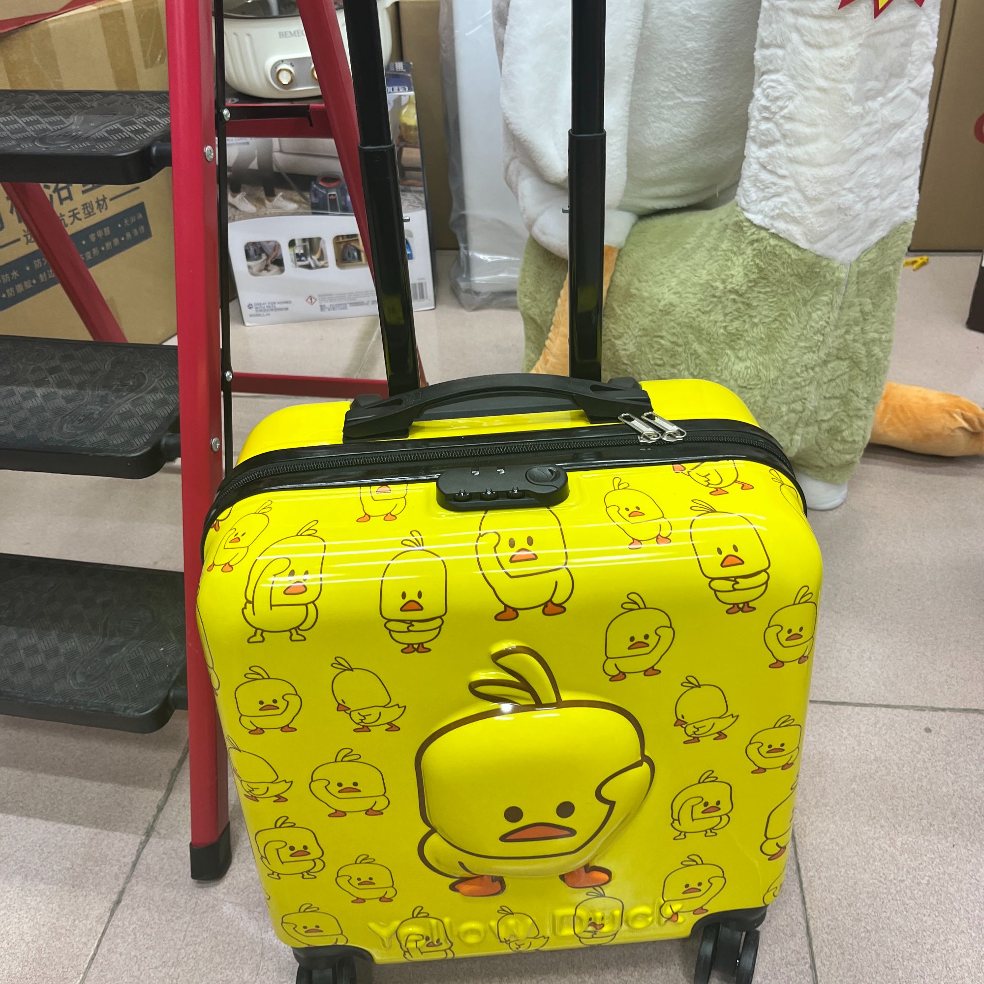 【主播补贴】行李箱小黄鸭随机颜色