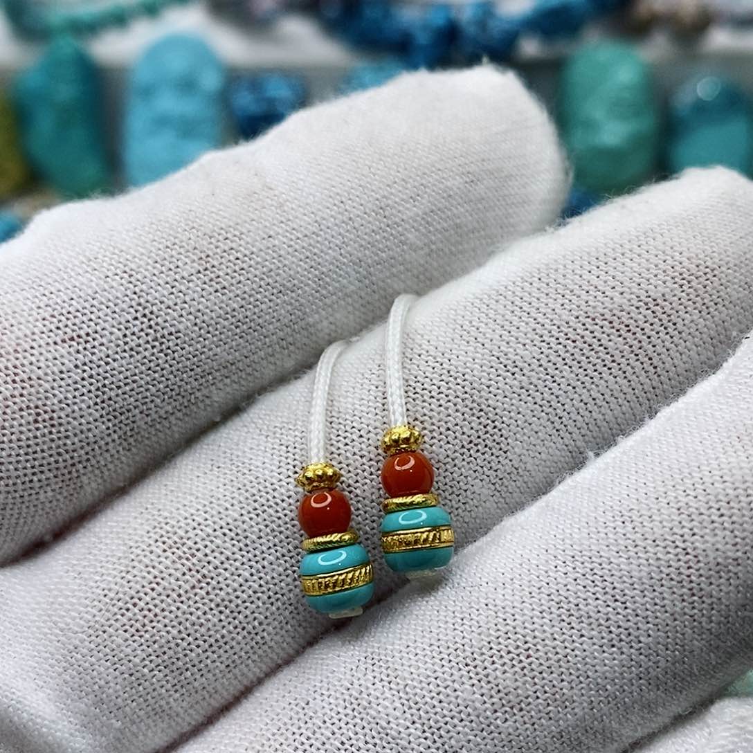 绿松石珠宝奇石未镶嵌