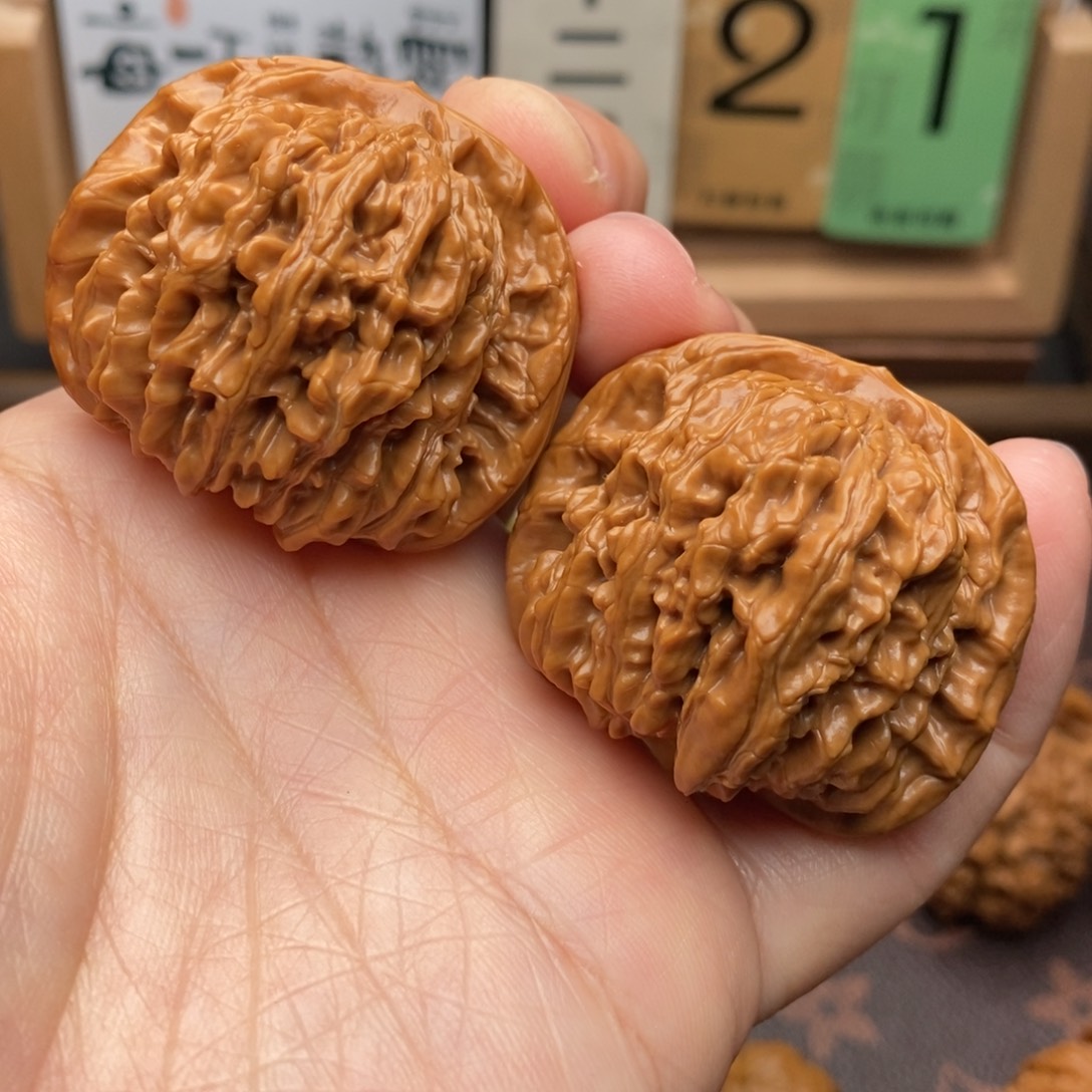 文玩核桃把件四座楼43