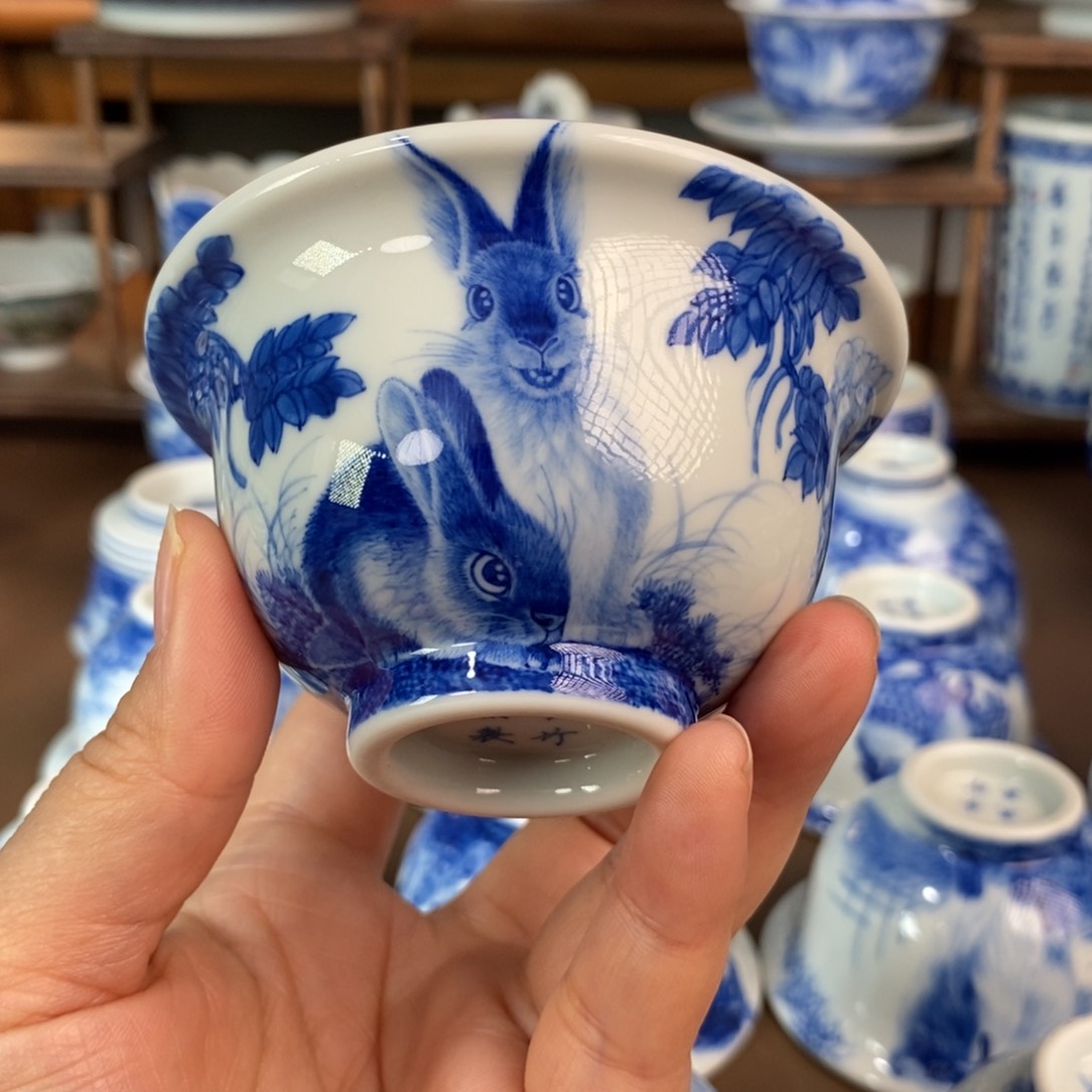 景德镇陶瓷手工手绘