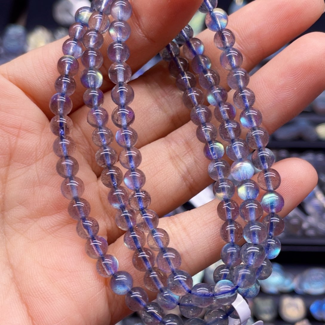 长石手串未镶嵌5.2左右