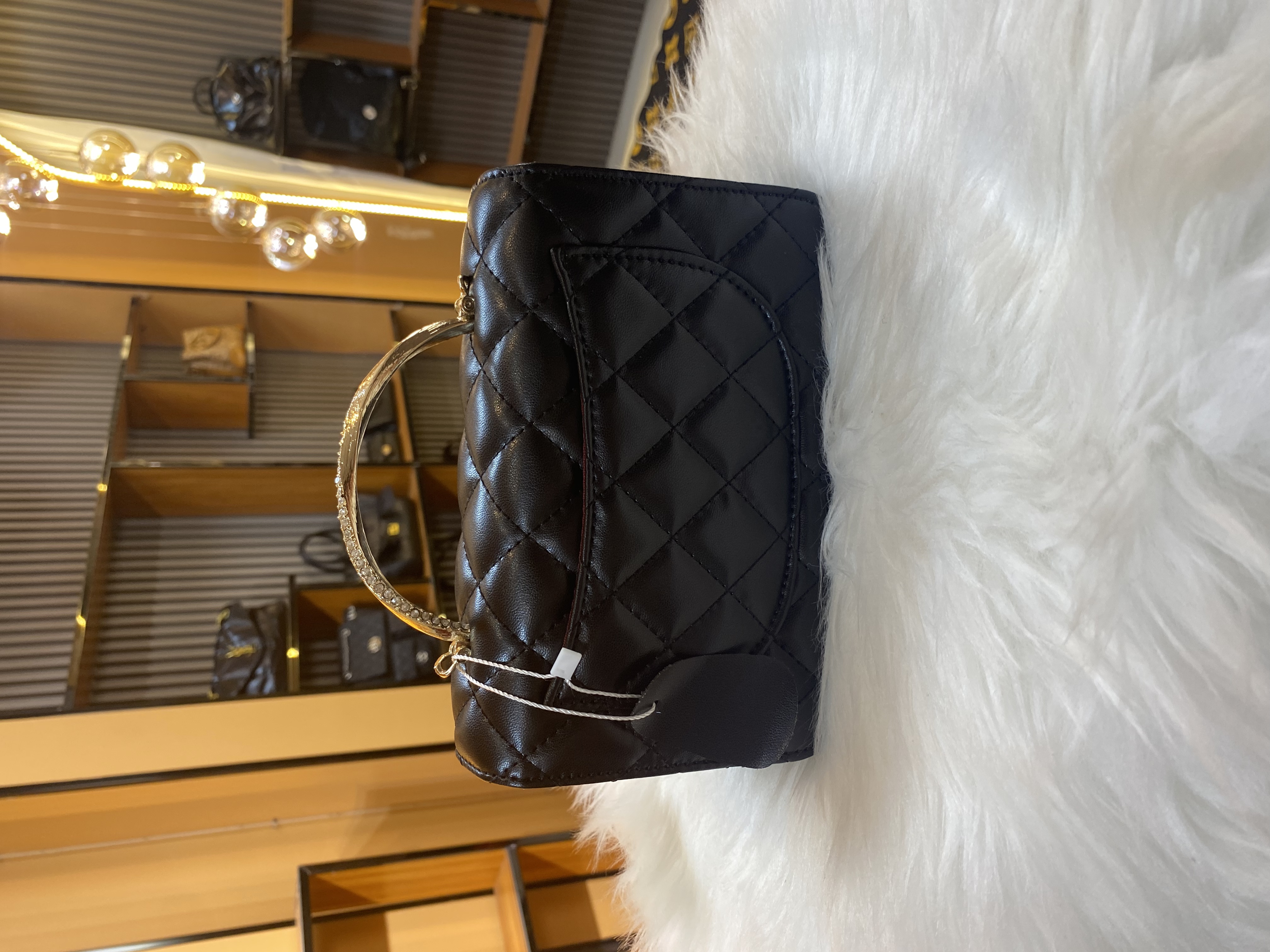 【我不是包神-南沙仓】2025新款高级轻奢单肩斜挎女包B17黑色