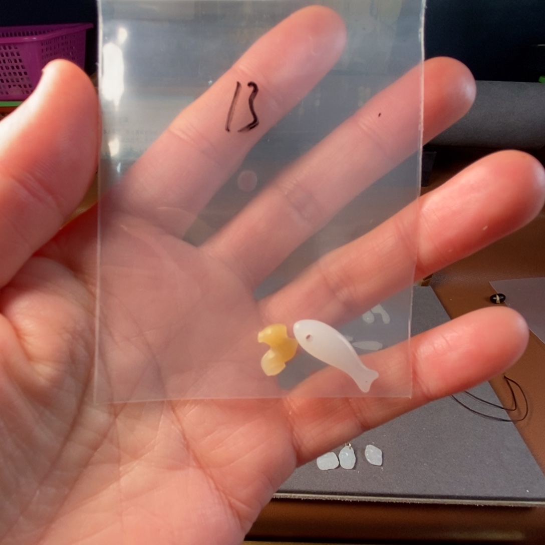 青***爷和田玉未镶嵌挂件