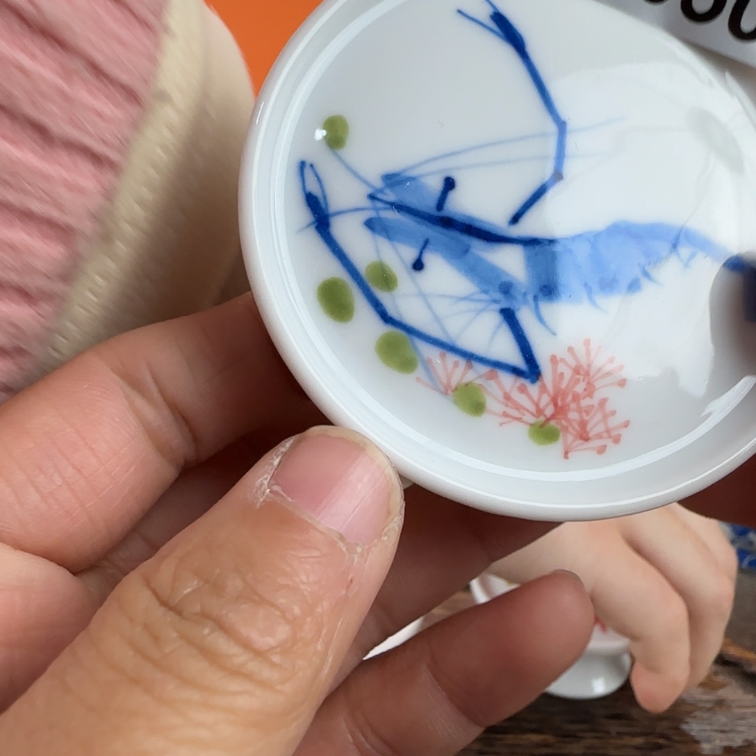 瓷片景德镇手绘青花茶器050