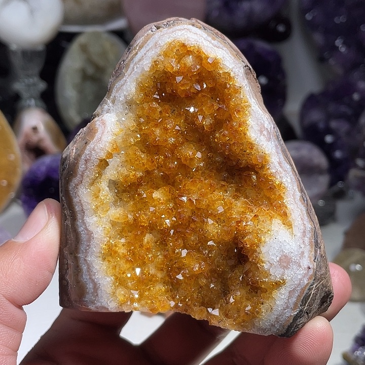 珠宝半成品水晶未镶嵌