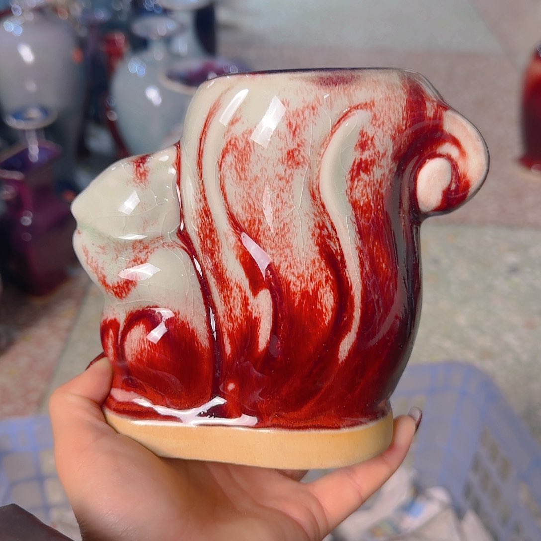 摆件郑家钧窑摆件