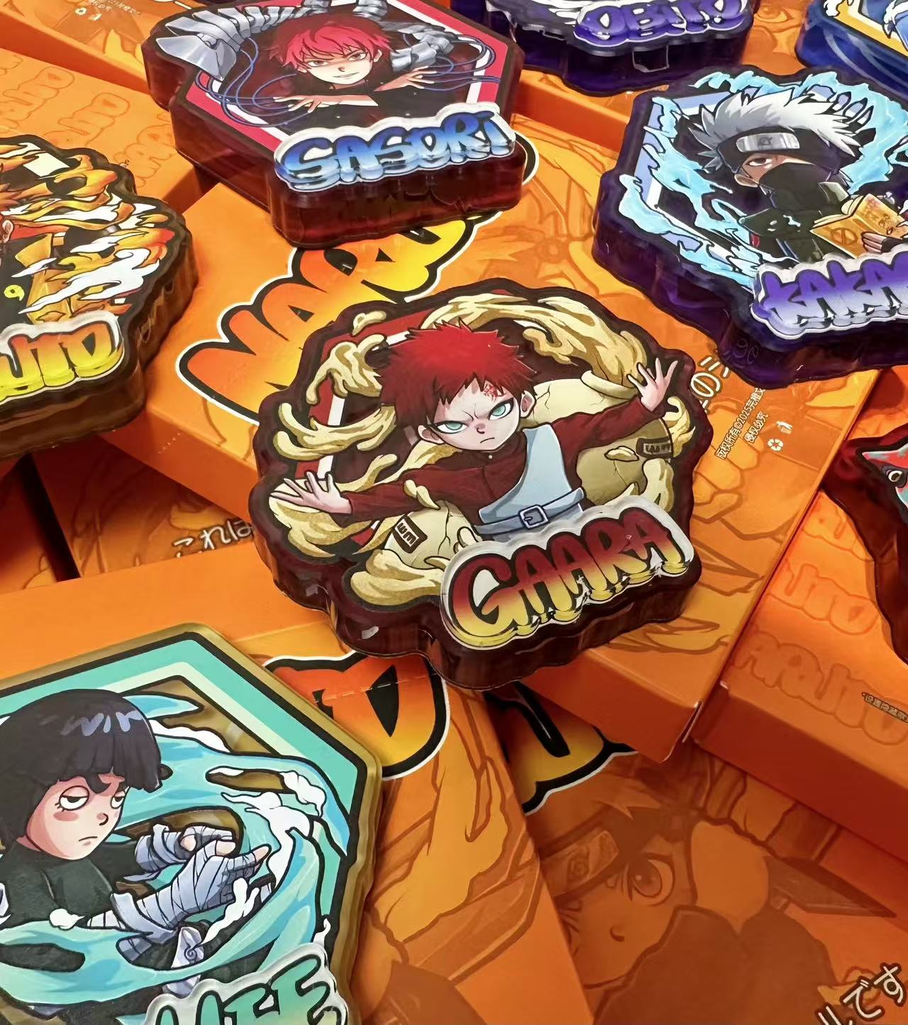 艺术家LUCA*芫橙文化火影忍者系列文创冰箱贴