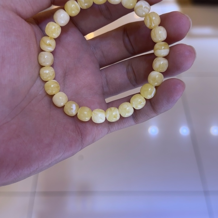 手链琥珀未镶嵌蜜蜡