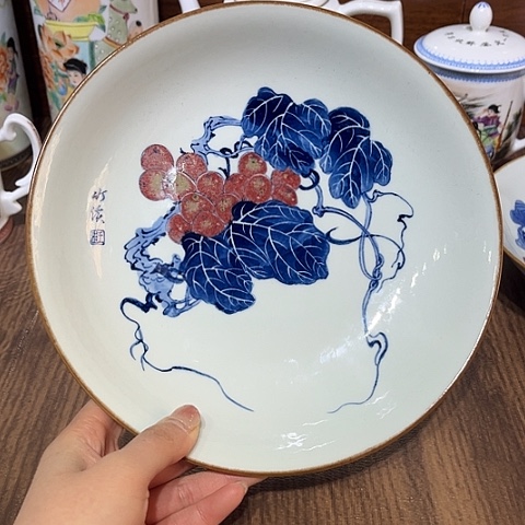 盖碗小**树景德镇陶瓷茶杯茶杯茶杯茶杯