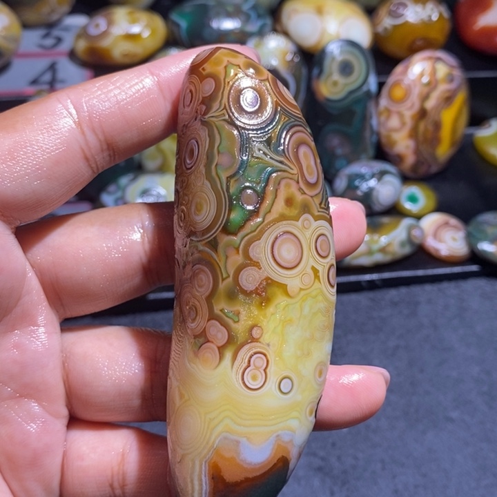 玛瑙/玉髓未镶嵌吊坠(不含链)78