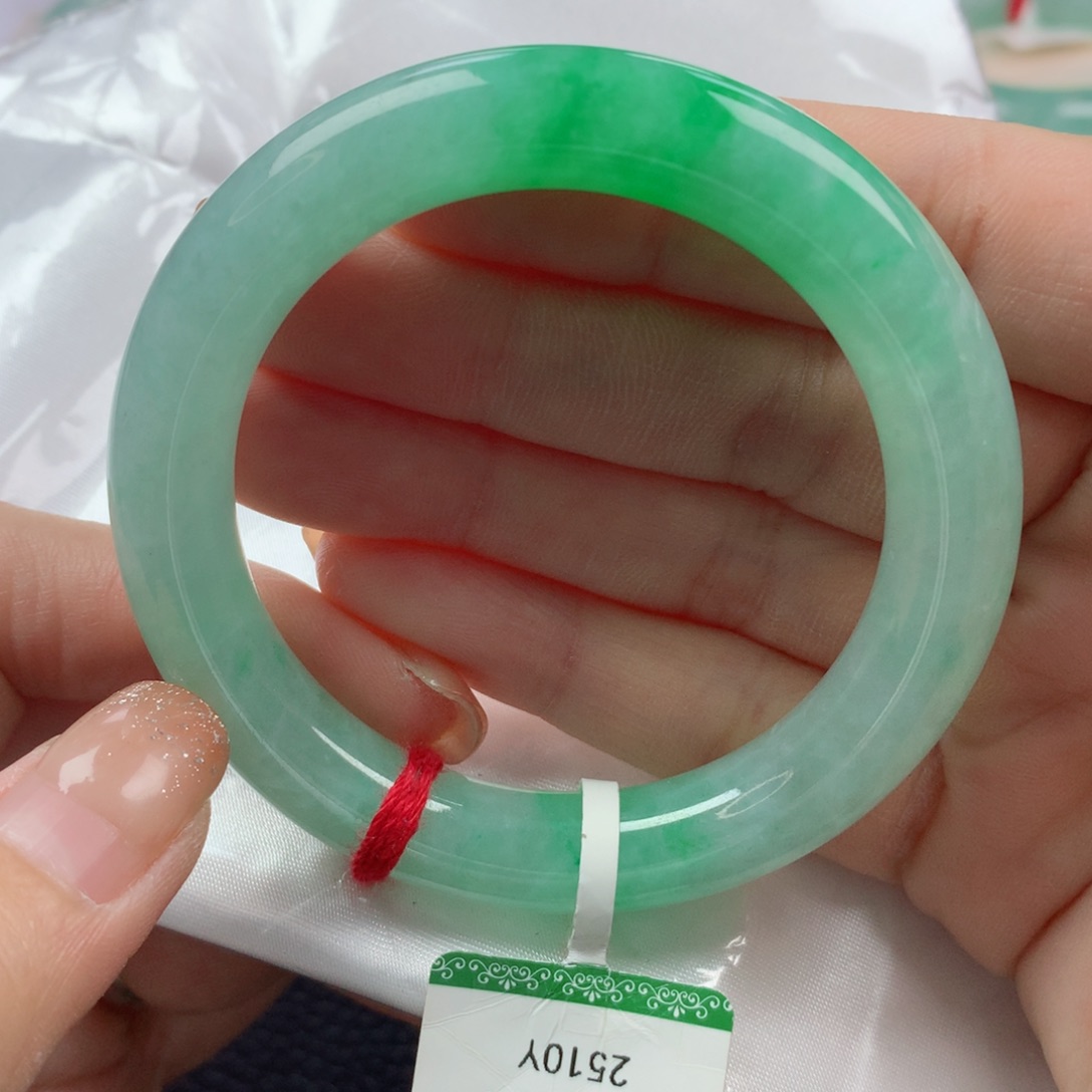 未镶嵌手镯翡翠缅甸天然翡翠50圈