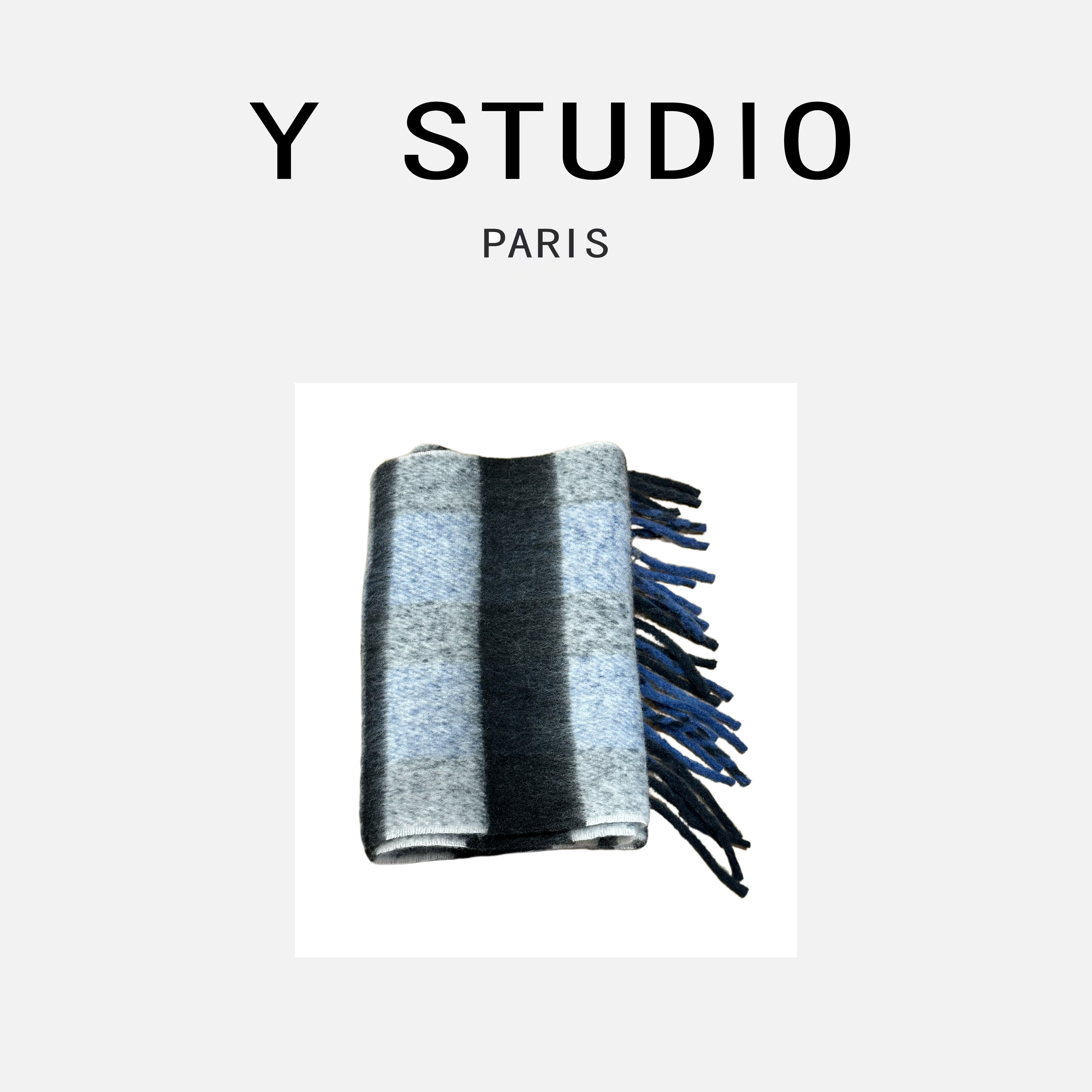 【大妮专属】【遥寻】高级感条纹百搭保暖围巾