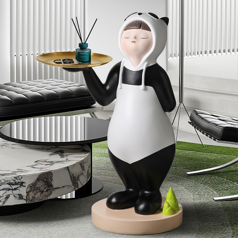 43cm-画家molly潮玩室内装饰品生日乔迁礼品摆件.