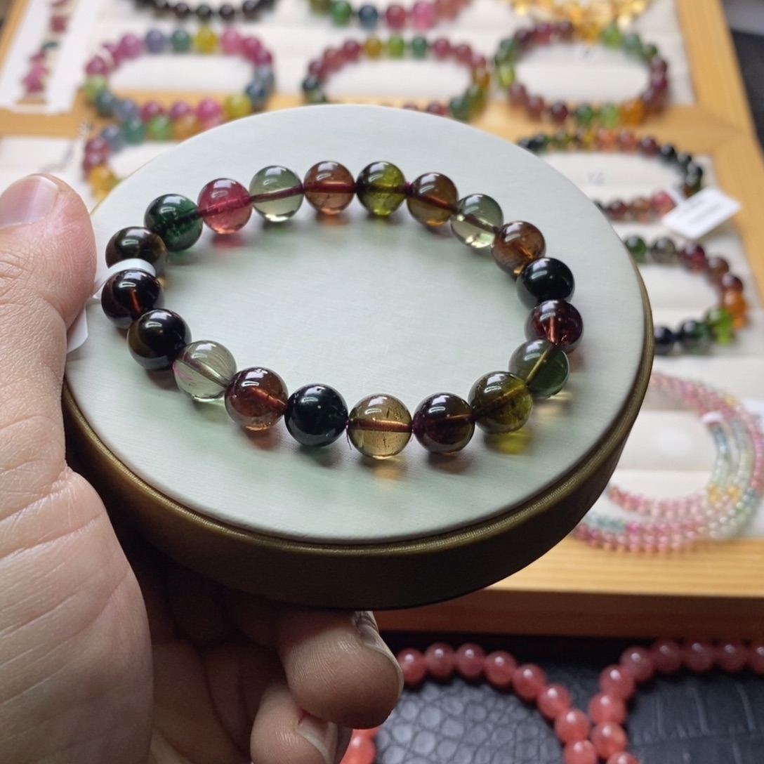 未镶嵌碧玺碧玺手链